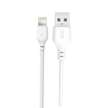 Кабель USB XO NB103 Lightning Quick Charge 2.1A white
