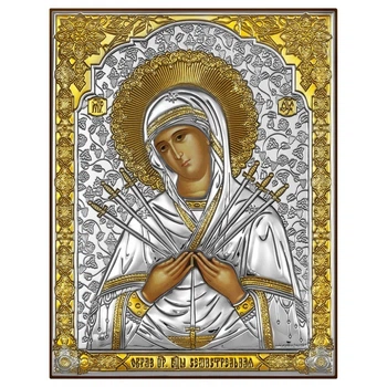 Ікона Семистрільна Богородиця 182*230 мм (6699/4)