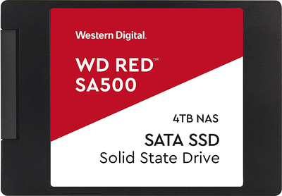 Dysk SSD Western Digital Red SA500 4TB 2.5" SATAIII (WDS400T1R0A)