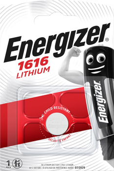 Батарейка Energizer CR1616 Lithium 1 шт. (E300163700)