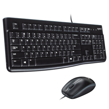 Zestaw przewodowy klawiatura+mysz LOGITECH MK120 USB (920-002563)