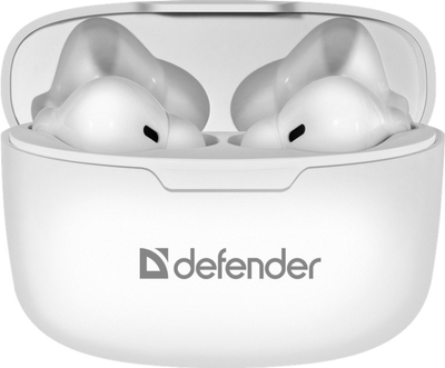 Słuchawki Defender Twins 903 TWS Bluetooth Białe (4714033639033)