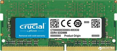 RAM Crucial SODIMM DDR4-2400 4096MB PC4-19200 (CT4G4SFS824A)