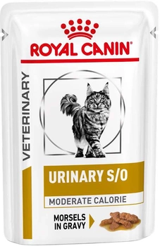 Вологий корм для кішок з урологічними проблемами ROYAL CANIN Vet Urinary S/O 12x85 г (9003579010228)