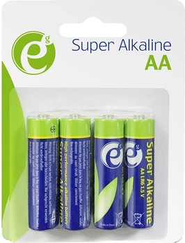 Baterie alkaliczne EnerGenie LR6/AA 4 szt. (EG-BA-AA4-01)