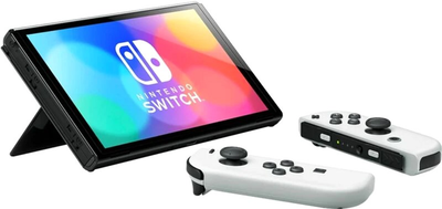 Ігрова консоль Nintendo Switch OLED Біла (045496453435)