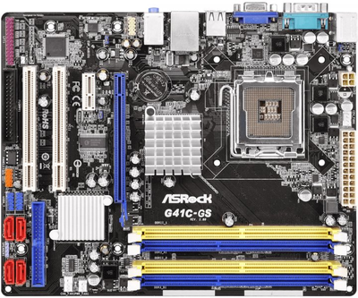 Материнская плата ASRock G41C-GS R2.0 Socket 775
