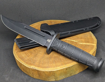 Нескладной тактический нож Tactic туристический охотничий армейский нож с чехлом (2138A)