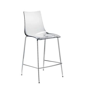 Напівбарний стілець SCAB Design Zebra Antishock 2546 Transparent