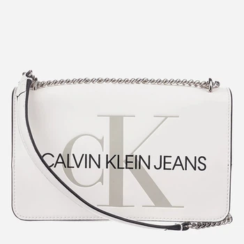 Сумка-крос-боді жіноча Calvin Klein Jeans Crossbody dh2533 Біла