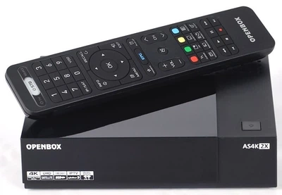 Openbox AS4K 2X cпутниковый тюнер 4K с поддержкой DVB-S/S2 форматов на ОС Android