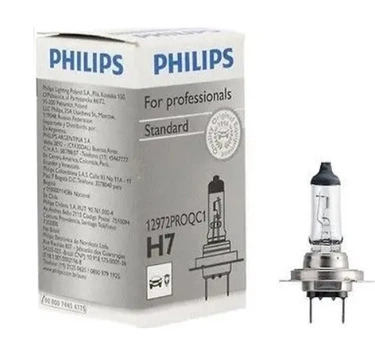 Галогенная автолампа PHILIPS H7 Standard 12972PROQC1 55W 12V (01083)