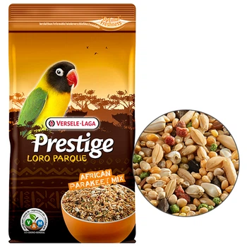 Повнораційний корм для папуг нерозлучників, карликових папуг Versele-Laga Prestige Premium Loro Parque African Parakeet Mix 1 кг (222201)