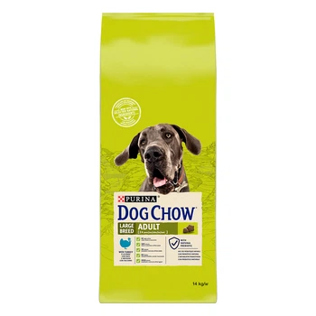 Cухий корм для собак Dog Chow Adult Large Breed 14 кг - індичка
