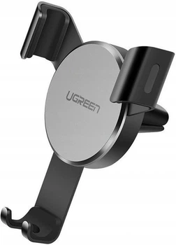 Samochodowy uchwyt do telefonu Ugreen LP130 Gravity Drive Air Vent Mount Deep Black (6957303849079)