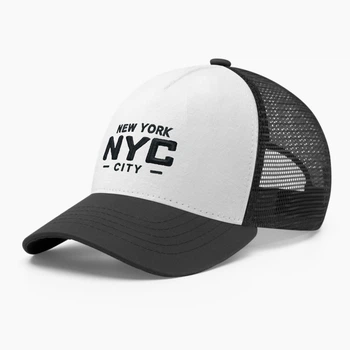 Кепка бейсболка с сеткой тракер INAL Нью Йорк NY New York M / 55-56 Черный 165855