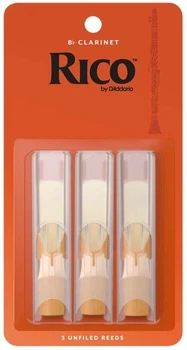 Трости для кларнета D'Addario Rico - Bb Clarinet #3.0 - 3-Pack