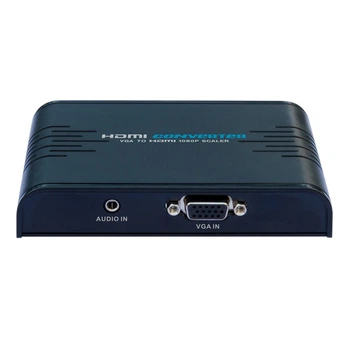 Преобразователь VGA со стерео звука в HDMI Lenkeng LKV352a 1080p