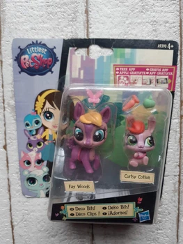 Игровой набор Hasbro LPS Зверюшка и ее малыш Fay Woods & Curtsy Cotton A7313 A9390