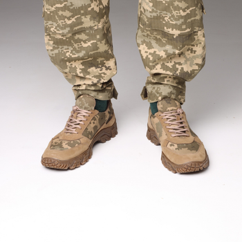 Тактические кроссовки военные пиксель, размер 45