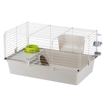 Клітка для морських свинок та гризунів Ferplast Cavie 80 77х48х42 см Біла (57054070)
