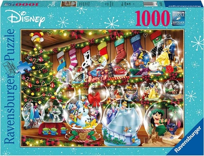 Пазл Ravensburger Disney Snow paradise Герої Дісней - Сніжний рай 1000 шт. (16772)