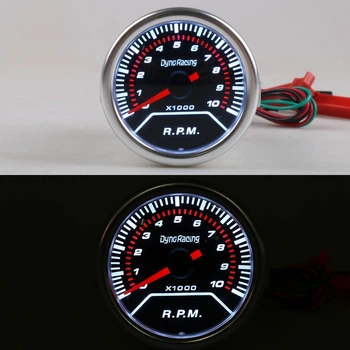 Тахометр KET GAUGE 7705-2 врізний Ø52мм