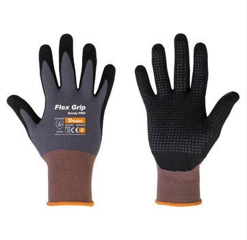 Перчатки защитные Bradas FLEX GRIP SANDY PRO нитрил размер 9 RWFGSP9