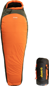 Спальный мешок Tramp Arctic Long кокон правый 225/80-55 UTRS-048L Orange/Grey (UTRS-048L-R)