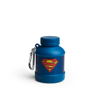 Таблетница Smartshake Whey2Go Funnel Pillbox 110 ml DC Superman синий 80108001