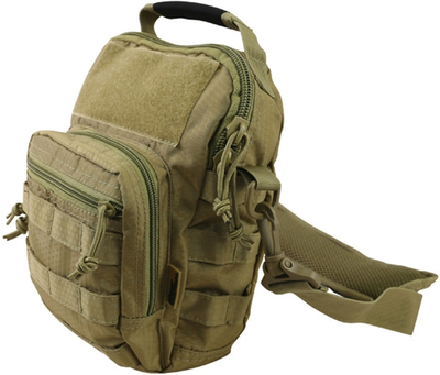 Сумка на плече Kombat Hex-Stop Explorer Shoulder Bag Койот (kb-hsesb-coy)