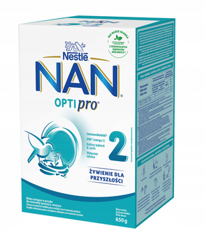 Суха молочна суміш NAN Opti Pro 2/ 650 г