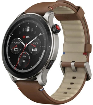Смарт-часы Xiaomi Amazfit GTR 4 Vintage Brown Leather