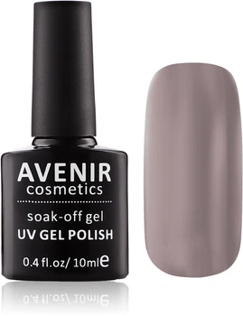 Гель-лак для нігтів Avenir Cosmetics Soak-Off UV Color Gel 013 - Темно-бежевий (10 мл) (637813-948816-2)