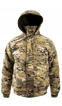 Военная тактическая утепленная зимняя куртка Камуфляж XL