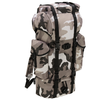 Рюкзак боевой на плечи мужской армейский ранец Brandit съемный поясной ремень Камуфляж хранение и защита вашего снаряжения прочный и удобный для ношения в течение всего дня