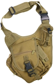 Сумка на плече Kombat Tactical Shoulder Bag 7 л Койот (kb-tsb-coy)