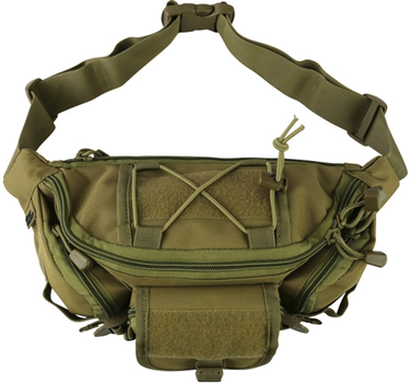 Сумка на пояс Kombat Tactical Waist Bag Койот (kb-twb-coy)