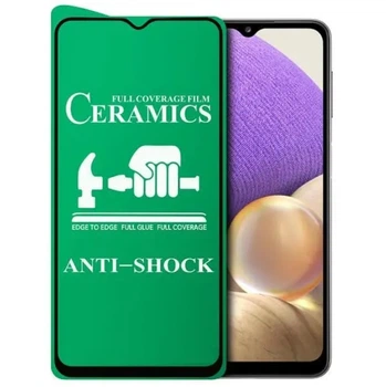 Защитное стекло Ceramic Samsung A04 (A045) Black