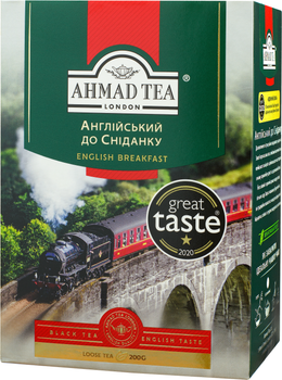 Чай листовий Ahmad Tea Англійська до сніданку 200 г (54881001434)