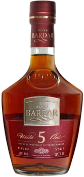Дивин Bardar Silver 5YO 0.5 л 40% (4840009005684)