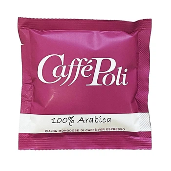 Кофе в чалдах (монодозах) Caffe Poli 100% Arabica 7г