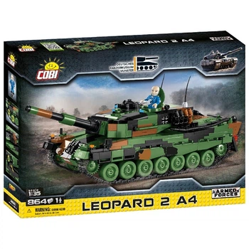 Конструктор Cobi Armed Forces Танк Leopard 2 A4, 864 деталі (2618)