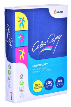 Папір офісний Color Copy A4 200 г/м2 250 аркушів 8687A20 Білий (A4.200.CC)
