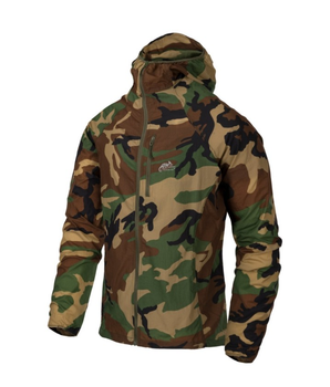 Куртка Tramontane Jacket - Windpack Nylon Helikon-Tex US Woodland XXXL Тактична