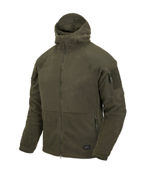 Куртка толстовка флисовая Cumulus Jacket - Heavy Fleece Helikon-Tex Taiga Green XL Тактическая мужская