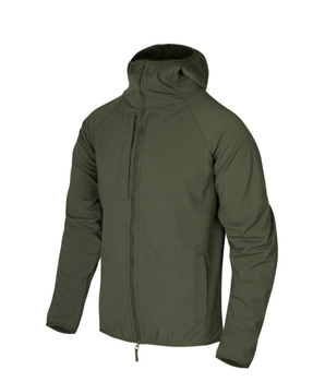 Куртка городкая гибридная Urban Hybrid Softshell Jacket Helikon-Tex Taiga Green S Тактическая