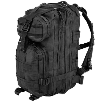Тактический рюкзак Tactic 1000D для военных, охоты, рыбалки, туристических походов, скалолазания, путешествий и спорта чёрный