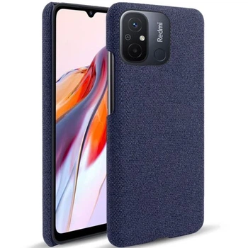 Защитный чехол KSQ Cloth Style для Xiaomi Redmi 12C - Blue