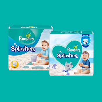 Pieluchy do pływania Pampers Splashers Rozmiar 5-6 (14+ kg) 10 szt. (8001090728951)